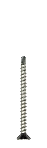 Edelstahl-Bohrschraube (A2) 4,8x45 mm mit Bohrspitze
