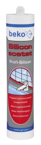 Silikon acetat 310 ml SILBERGRAU
