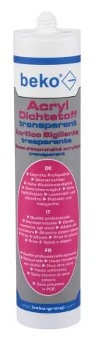 Acryl-Dichtstoff 310 ml TRANSPARENT