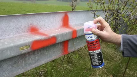 TecLine Fluoromarker Schreibspray 500 ml LEUCHTPINK