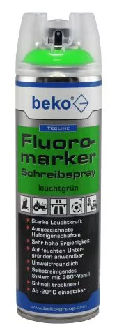 TecLine Fluoromarker Schreibspray 500 ml LEUCHTGRÜN