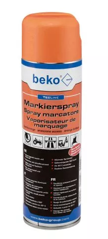 TecLine Markierspray 500 ml LEUCHTORANGE