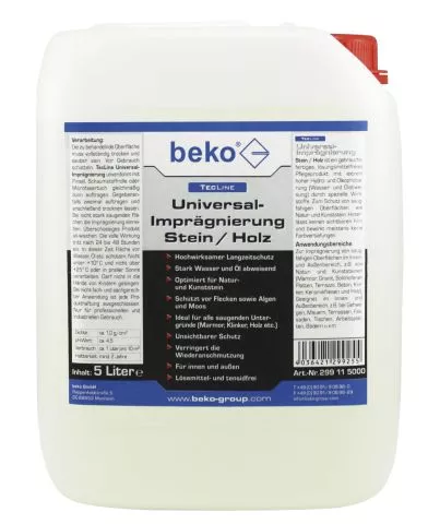 TecLine Universal-Imprägnierung Stein/Holz 5 l Kanister