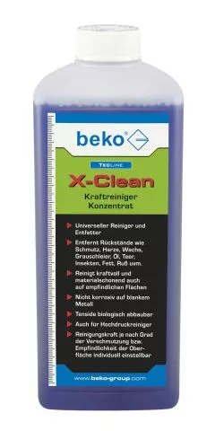 TecLine X-Clean Kraftreiniger -Konzentrat- 1 l Flasche