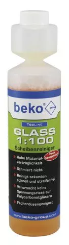TecLine GLASS 1:100 Scheibenreiniger, Konzentrat 250 ml