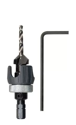 Bohrer mit Senker und Tiefenanschlag Ø 3,2 mm