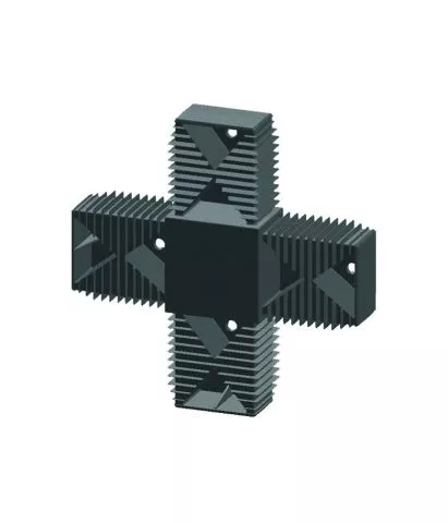 TERRASYS X-Verbinder Kunststoff für System 40/60