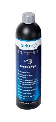 Performance No. 3 Felgenreiniger 750 ml Flasche inkl. Sprühkopf