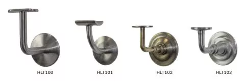 drehfix Handlaufträger HLT102 Messing brüniert