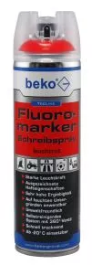 TecLine Fluoromarker Schreibspray 500 ml LEUCHTROT